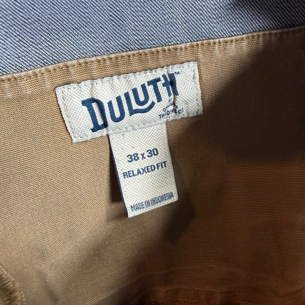 Duluth Ballroom Double Flex Jeans Mens 38x30 Light Wash Excellent Relaxed Fit - Picture 5 of 11